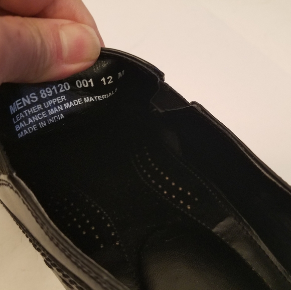 Nunn Bush NXXT Men's Slip on Dress Shoes Size 12 Leather Upper Black - Picture 8 of 16